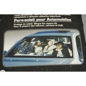 New Star Wars Millennium Falcon Car Truck Windshield Accordion Folding Sun Shade